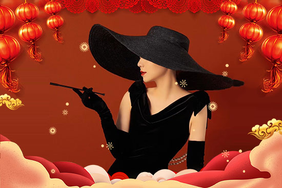 牛年佳節好運到,福祿壽星進門來!安若希閆總祝您2021年好運連連,事事如意!