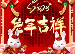 玉兔送福,開門大吉!廣東微肽給您拜年了!