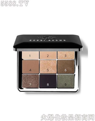 芭比波朗銀致魅夜9色眼影盤