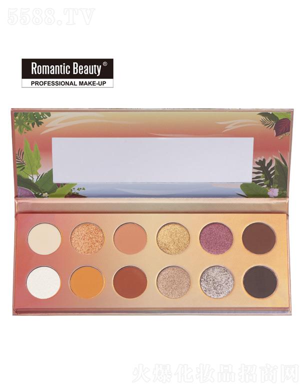 romantic beauty火鳥(niǎo)12色珠光眼影盤(pán)