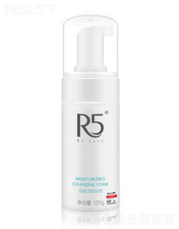 R5潤(rùn)顏潔面泡泡120g