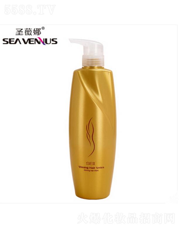 圣薇娜臻采黃金養發膜 濕發狀態下手感柔滑