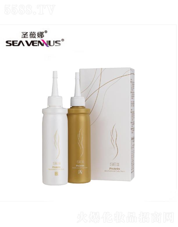 圣薇娜臻采絲潤蛋白生化燙 避免燙后發尾干枯毛糙