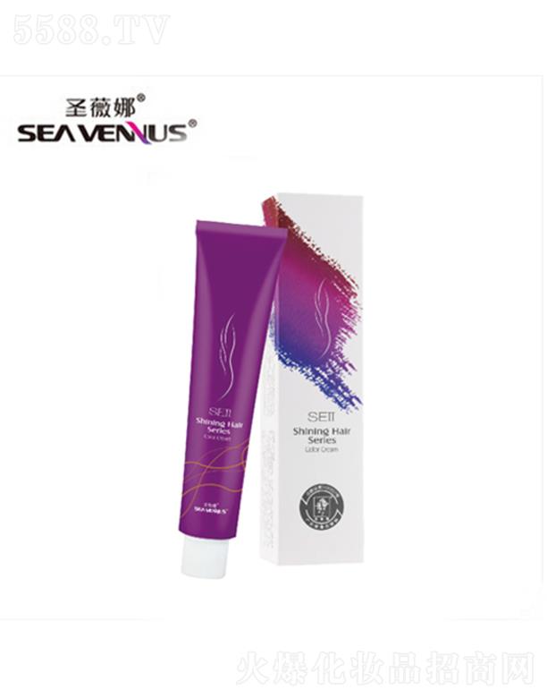 圣薇娜臻采染膏 明亮發色持久保持
