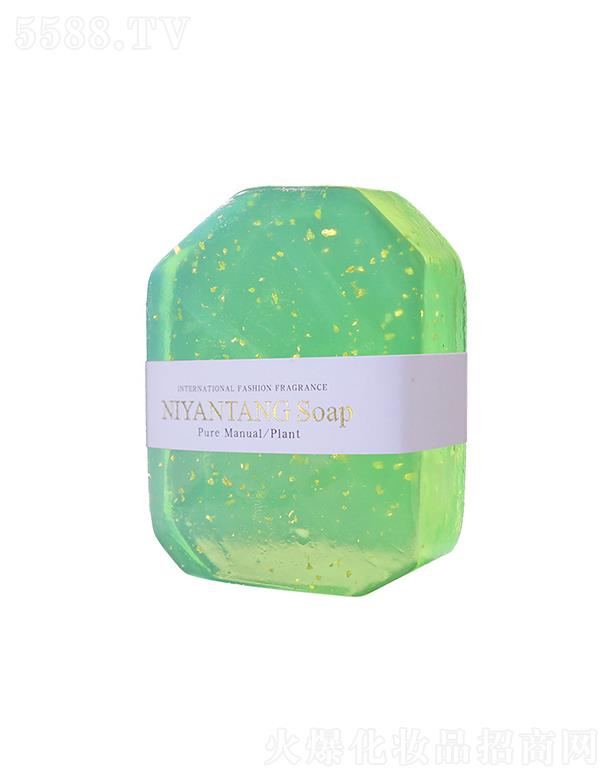 泥顏堂翡翠綠寶石皂 除螨控油祛痘洗臉皂男女鉆石去黑頭