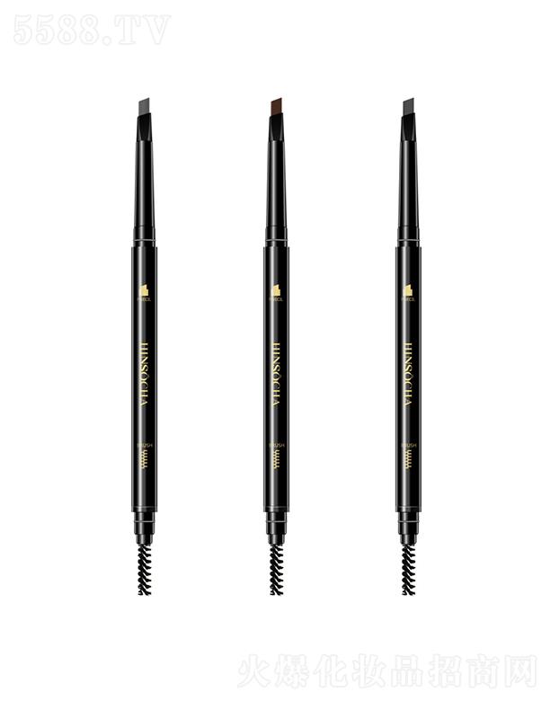 韓水仙精細微描眉筆 自動旋轉帶刷頭