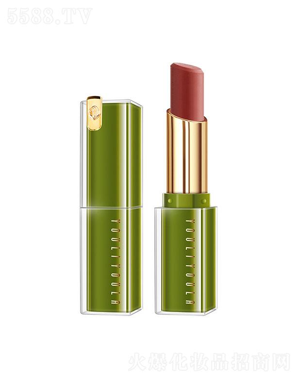 尤莉尤拉茶顏悅色絲霧口紅 不沾杯不黏膩唇膏不掉色唇彩