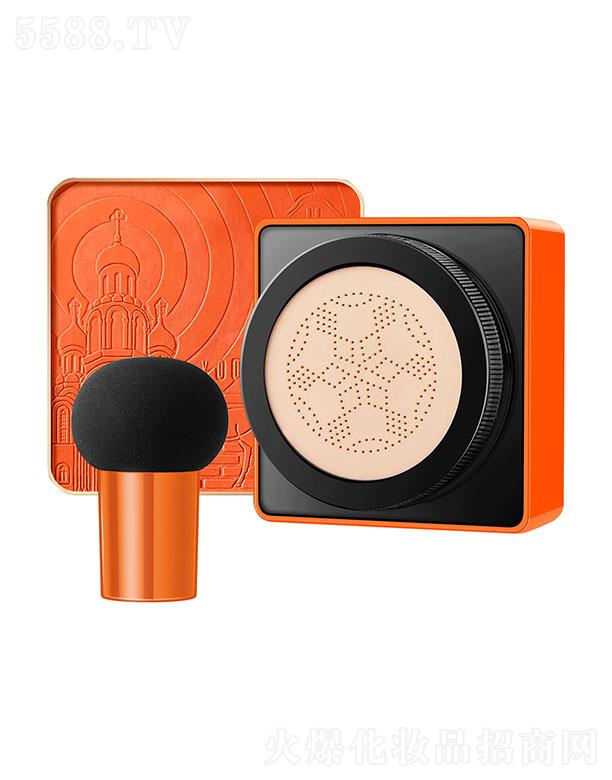 尤莉尤拉柔霧絲滑蘑菇氣墊bb霜 水潤(rùn)遮瑕不易脫妝粉底液bb霜批發(fā)廠家