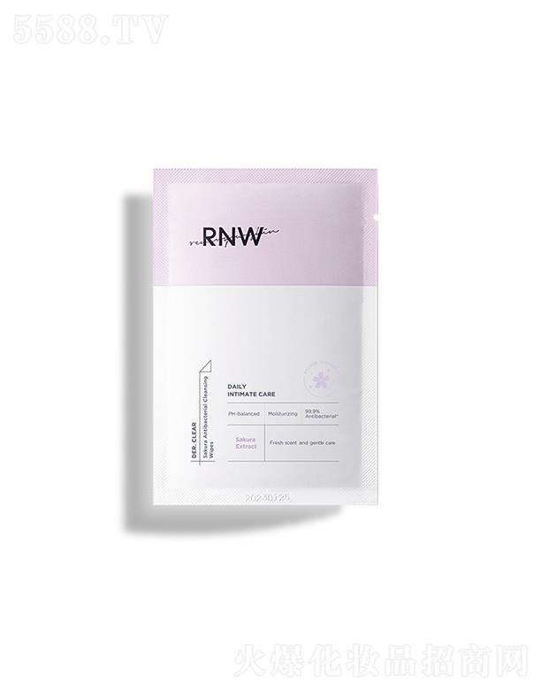 如薇櫻花絲柔抑菌私護濕巾