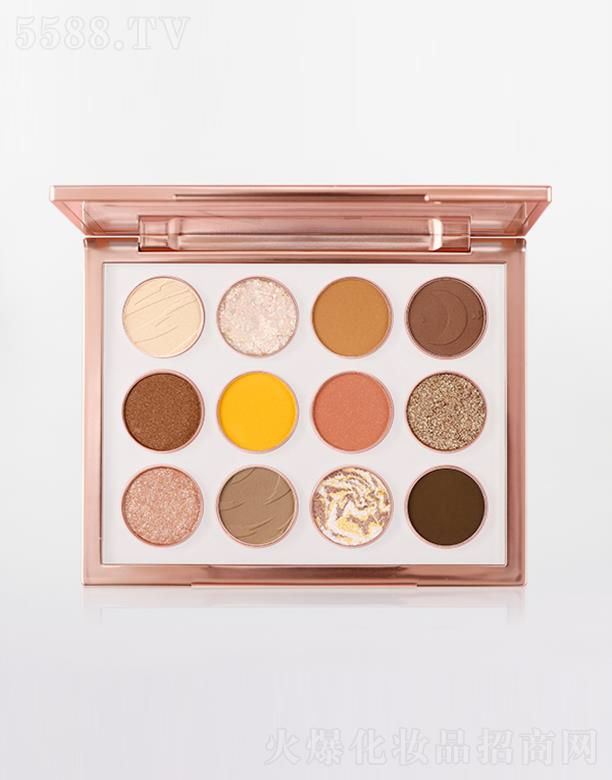 韓熙貞浩瀚星云十二色彩妝粉盤眼影 百搭彩妝盤 盤畫全妝