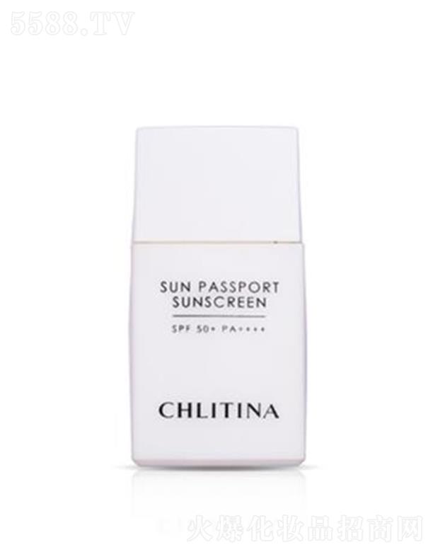 克麗緹娜陽光護(hù)照防曬乳SPF50+PA++++ 35ml游泳或運(yùn)動(dòng)出汗后可重復(fù)使用