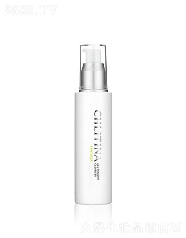 克麗緹娜梵詩水嫩凈透卸妝液 80ml清潔眼唇眉等局部彩妝