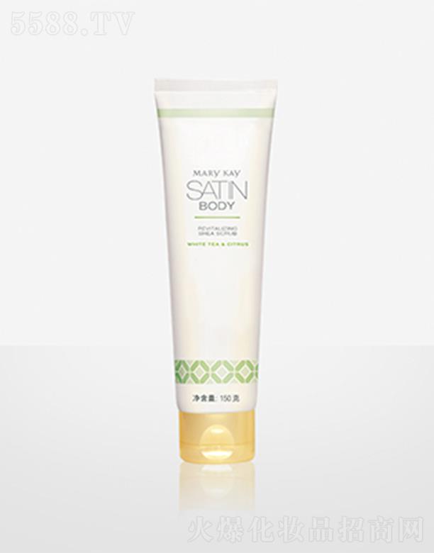 玫琳凱莎婷護(hù)體乳木果煥活磨砂膏 150g溫和清潔肌膚表面老化廢余角質(zhì)