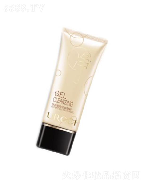 悠姿凈透卸妝潔面凝膠 100ml清水按摩至乳化后用清洗沖洗即可