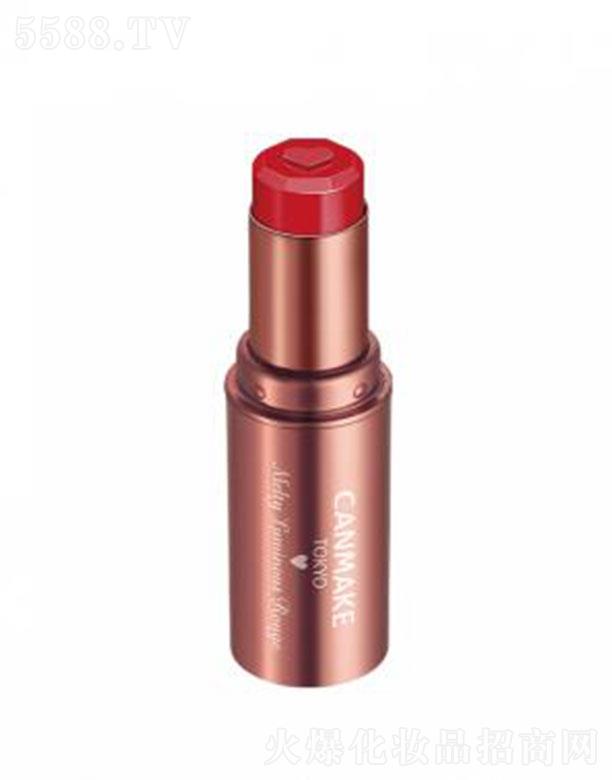 CANMAKE柔潤亮澤唇膏(染唇版)T03 尊貴紅 吸引力十足的透亮酒紅色