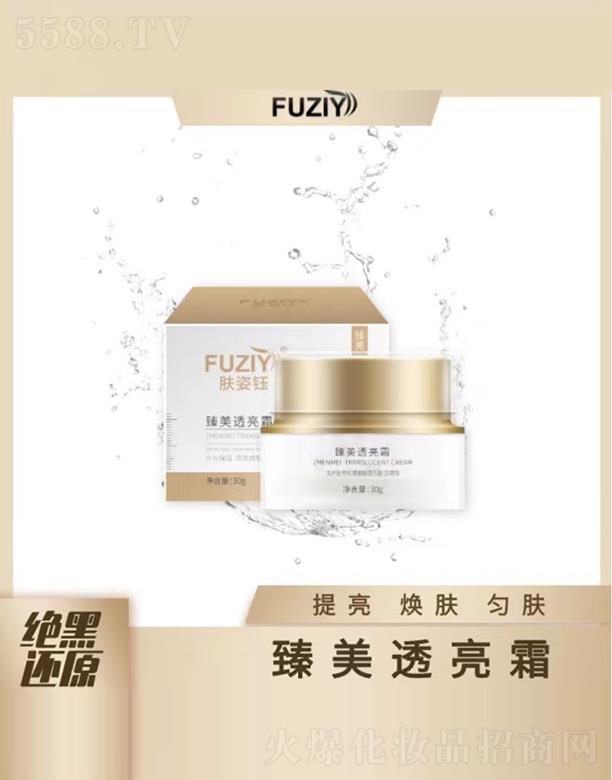 膚姿鈺臻美透亮霜 30g 提亮煥膚勻膚