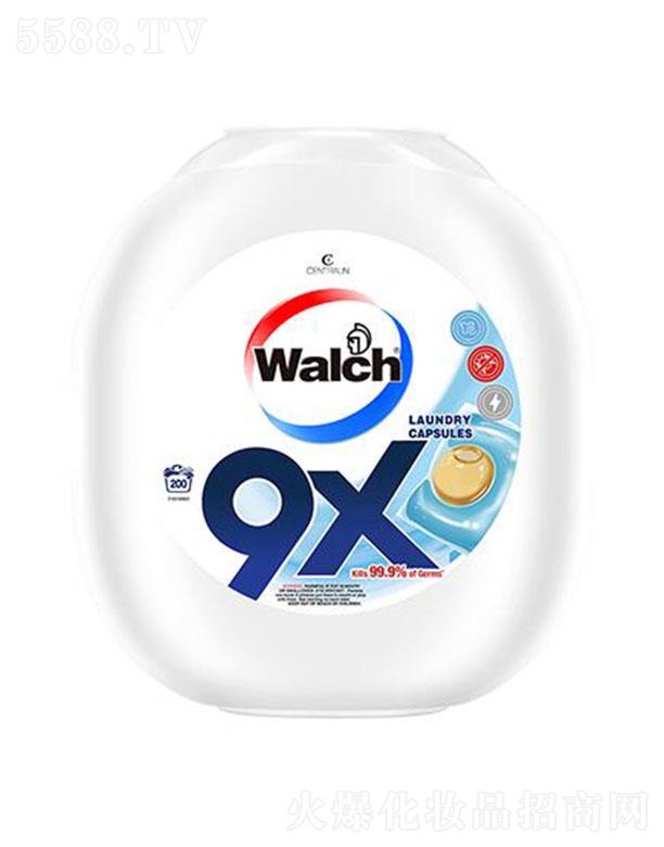 威露士9X殺菌珠 200粒 1顆凝珠可洗20件純棉男士短袖T恤