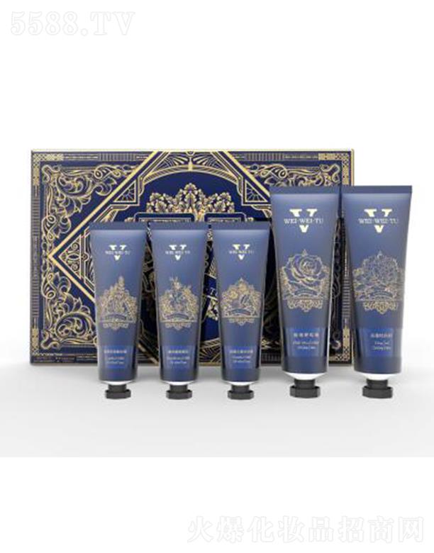 薇薇圖精油護(hù)手霜身體乳五件套裝