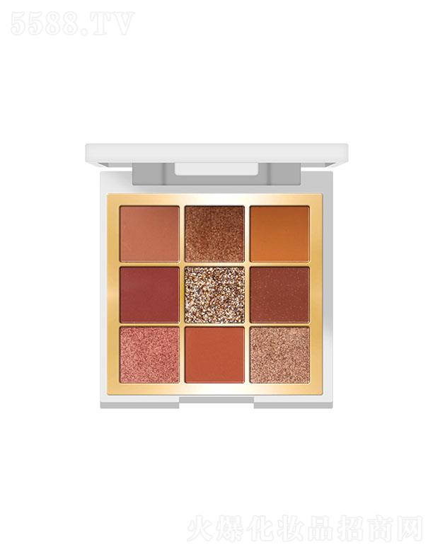 BLUETHIN櫻花之戀九色眼影盤(pán) 九宮格眼鏡盤(pán)不脫色