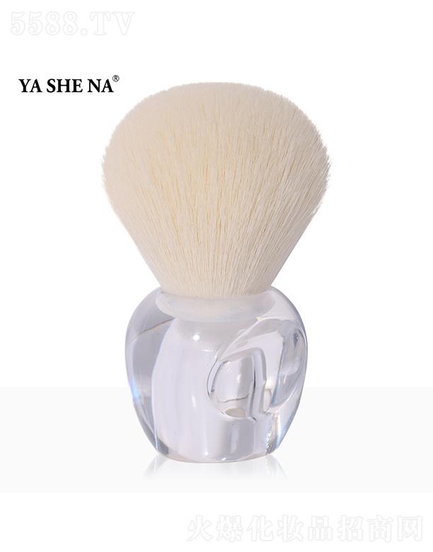 雅斯娜小蘋果-透明-白色仿羊毛-散粉刷