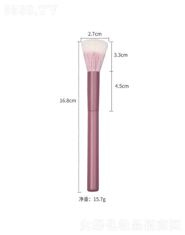 雅斯娜粉色點彩刷(羊毛)