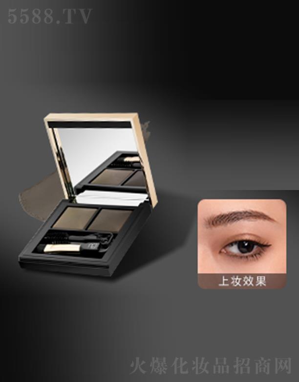 懶人家族立體雙色眉蠟