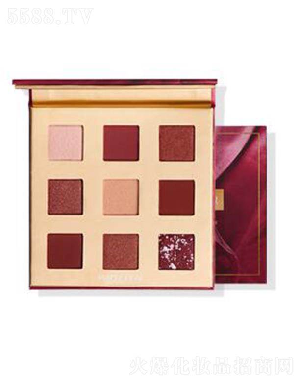 HOPE COLOR敢耀吸睛9宮格眼影盤1#金棕楓葉