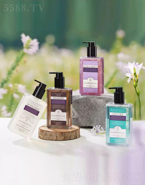 潤培馥奇香氛植物精粹沐浴露