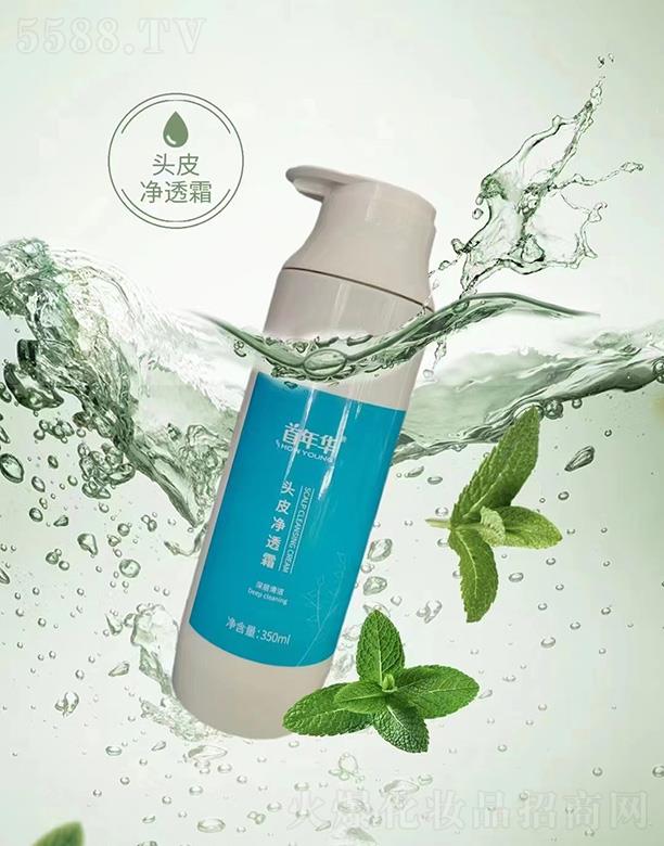 首年華頭皮凈透霜