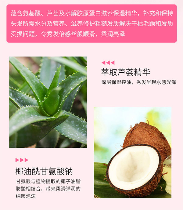 王氏氨基酸水潤絲滑洗發乳 王氏氨基酸水潤絲滑洗發乳