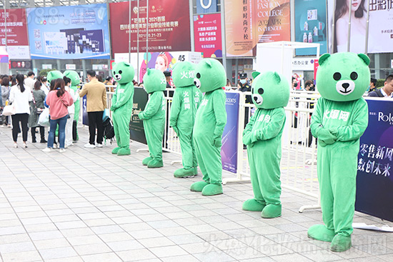 成都美業博覽會開幕了 成都美業博覽會開幕了