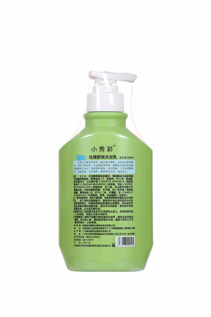 小秀彩茶馥祛屑舒爽洗發乳 小秀彩茶馥祛屑舒爽洗發乳
