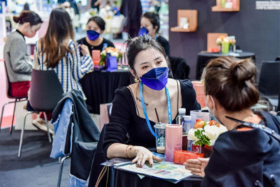 廣州美博會第二天 廣州美博會第二天