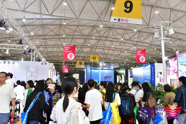 第48屆CCBE成都美業博覽會現場 第48屆CCBE成都美業博覽會現場