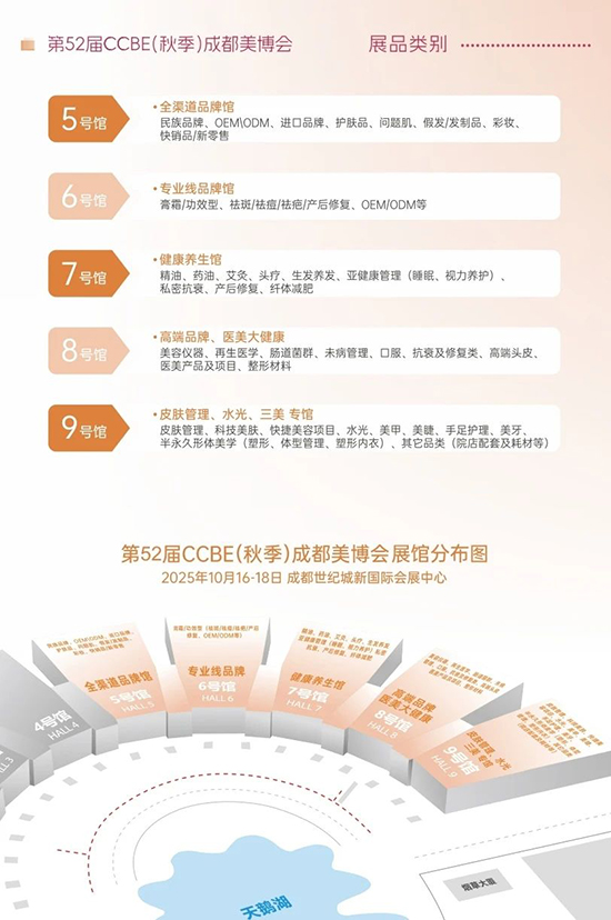 2025第52屆秋季成都美業博覽會 2025第52屆秋季成都美業博覽會